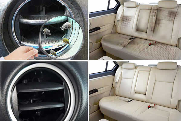 المقارنة قبل وبعد تنظيف السيارات مع goclean البخار غسالة المقارنة قبل وبعد تنظيف السيارات مع goclean البخار غسالة